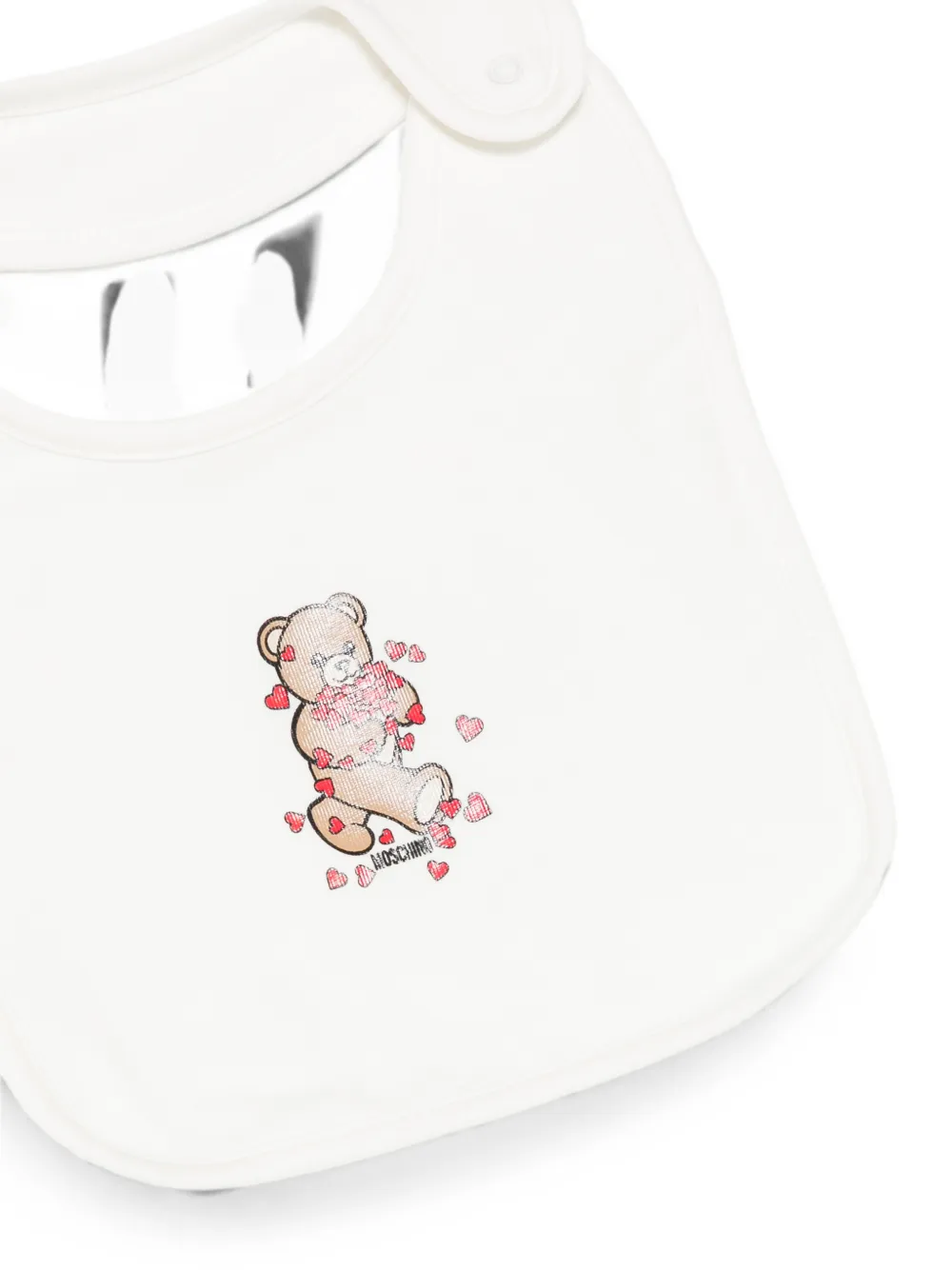 Moschino Kids Twee rompersets met Teddy Bear-print Wit