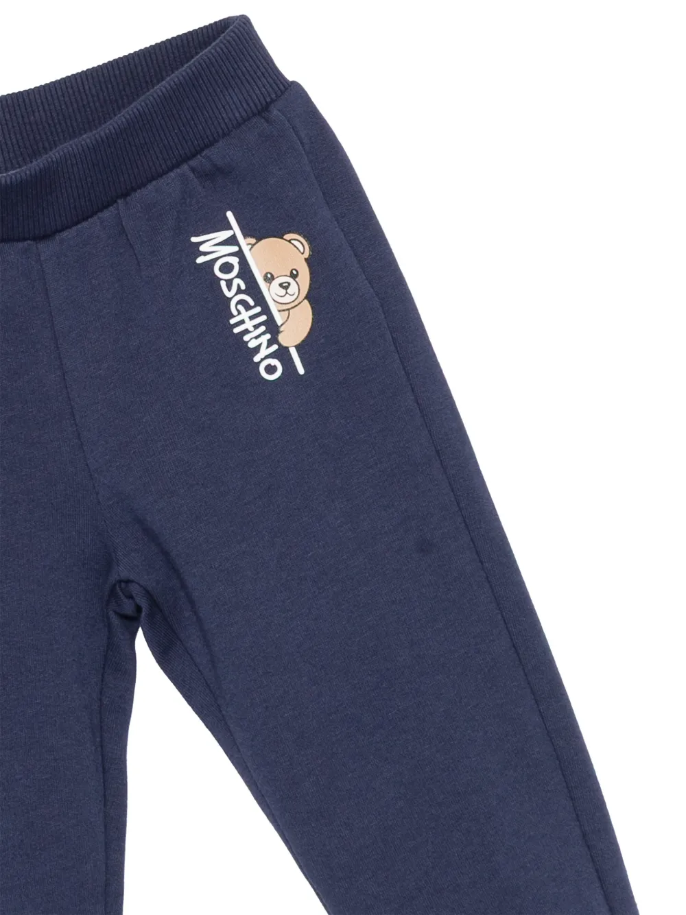 Moschino Kids Trainingspak met teddybeerprint Blauw