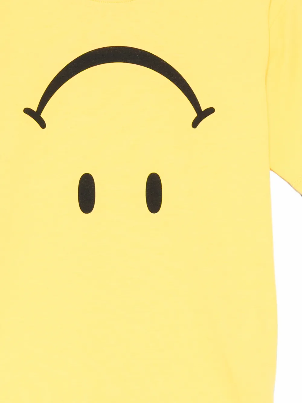 Moschino Kids T-shirt met print Geel