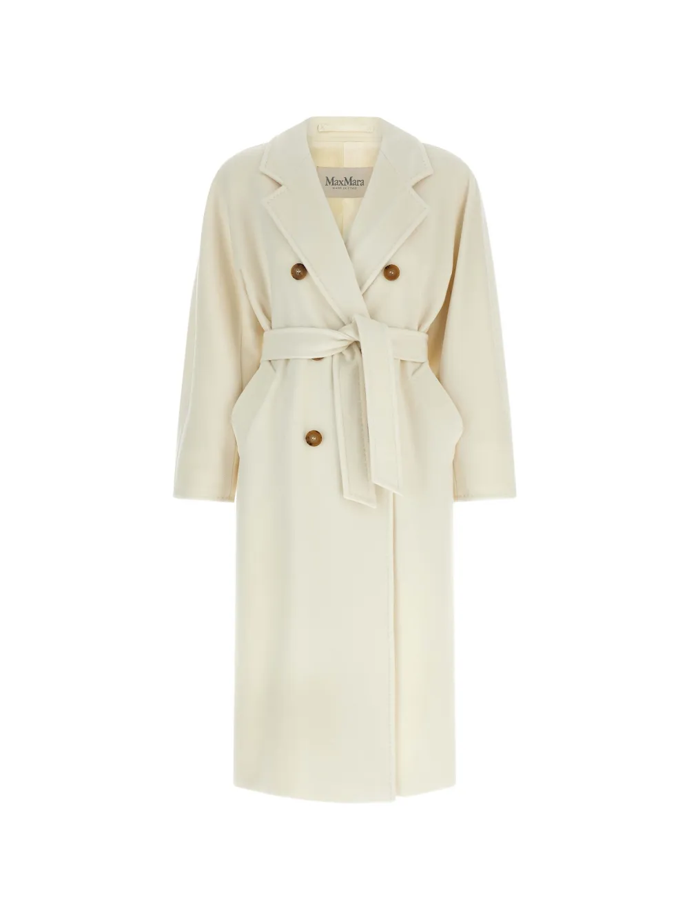 Max Mara Madame 101801 Icon double-breasted coat - Nude