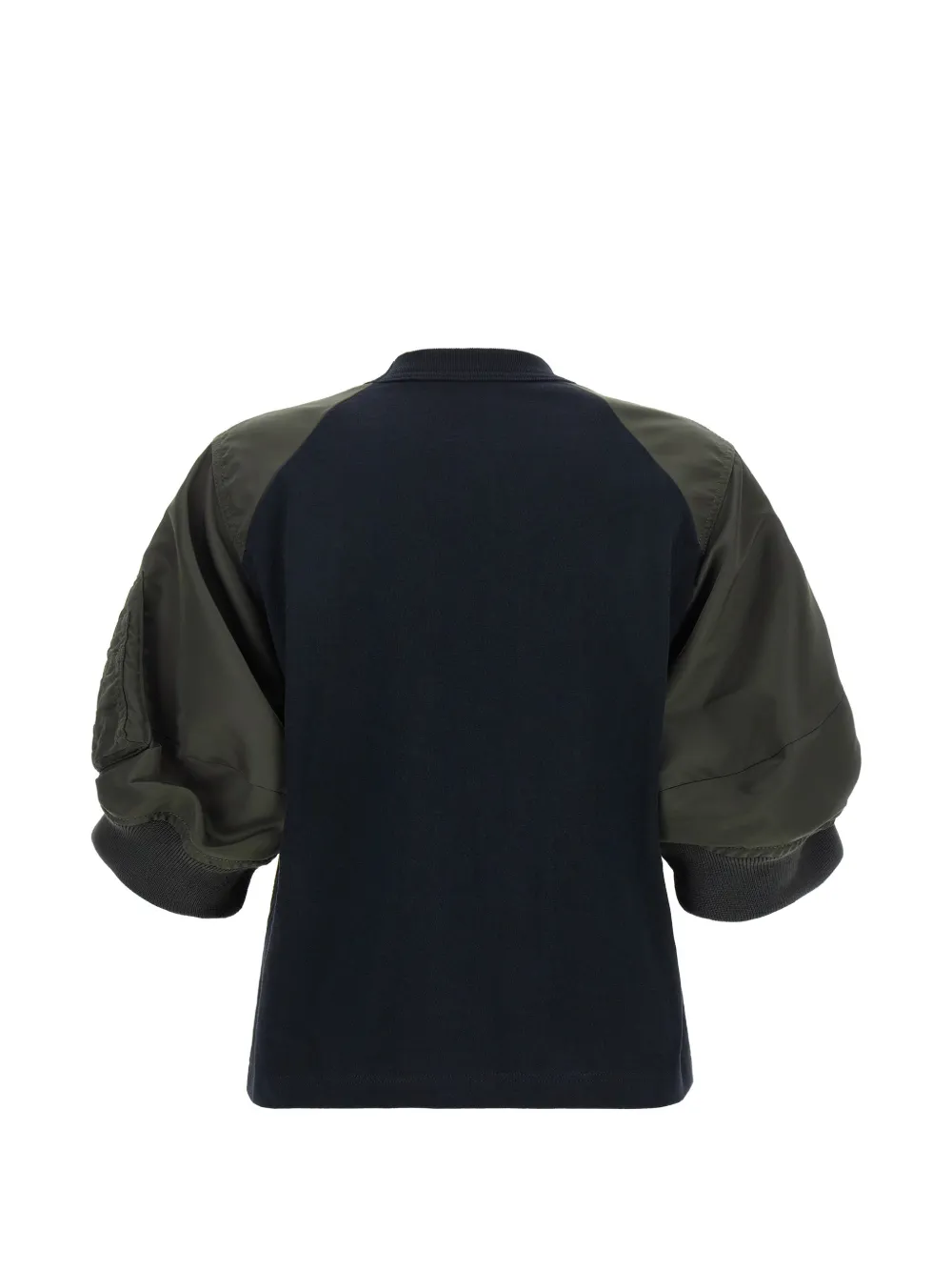 sacai T-shirt met raglan mouwen Blauw