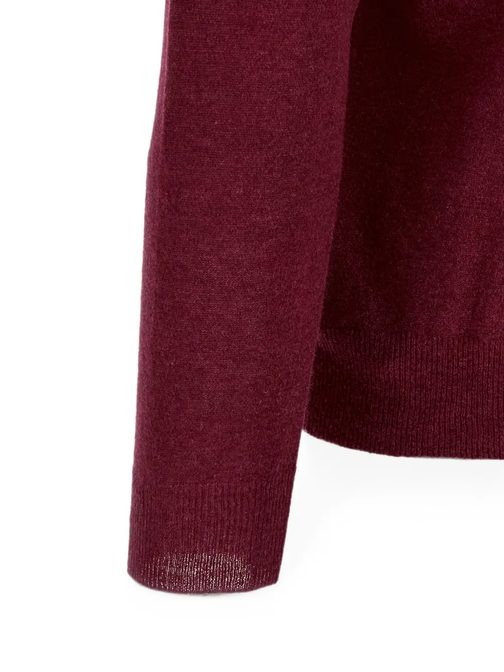 Zanone Poloshirt met lange mouwen Rood