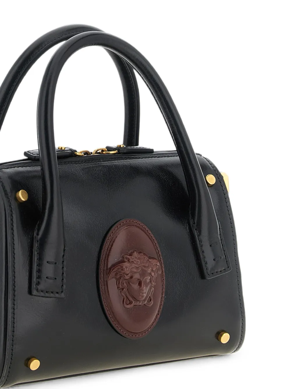 Versace Rommy kleine shopper Zwart