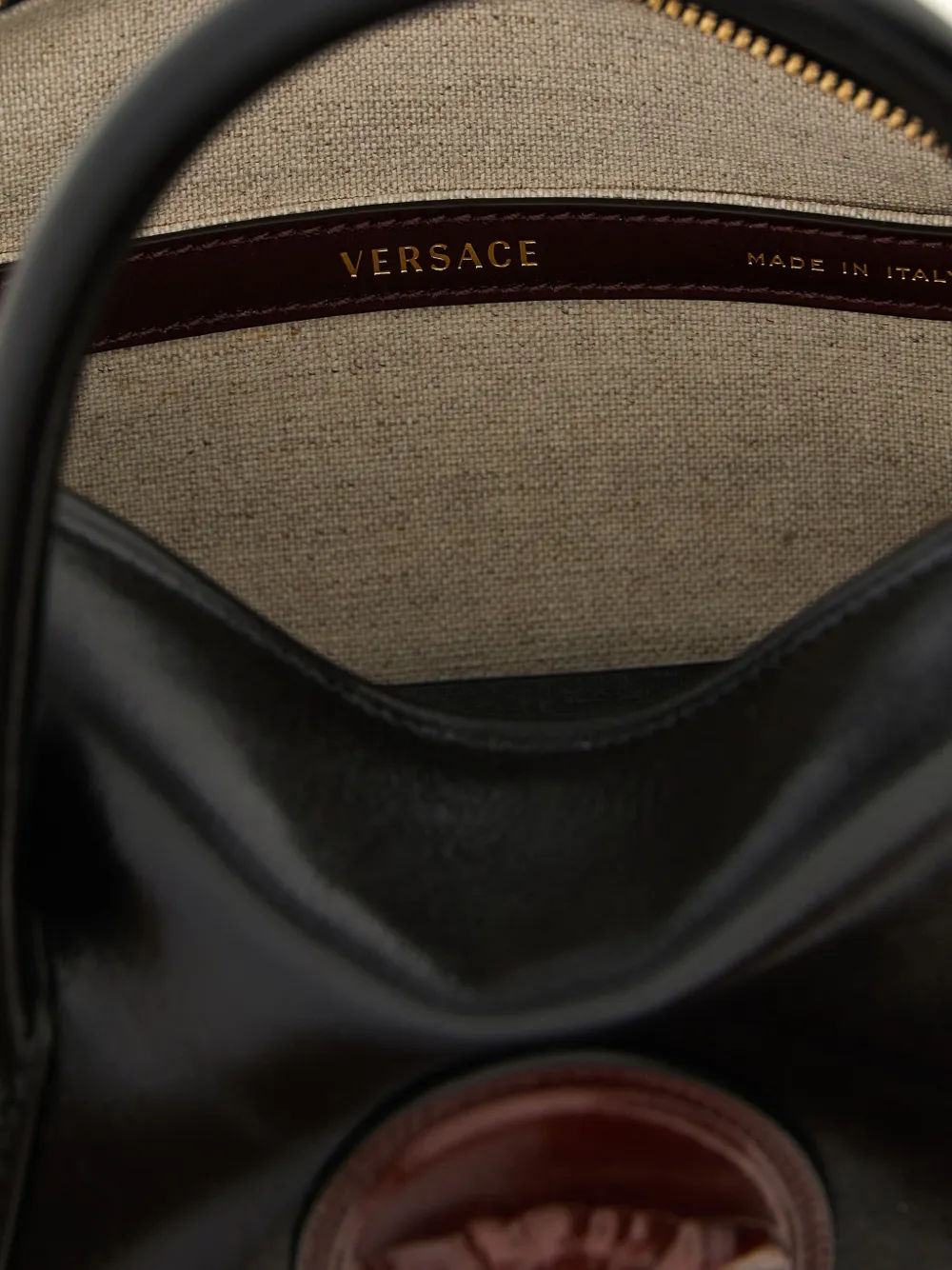 Versace Rommy kleine shopper Zwart