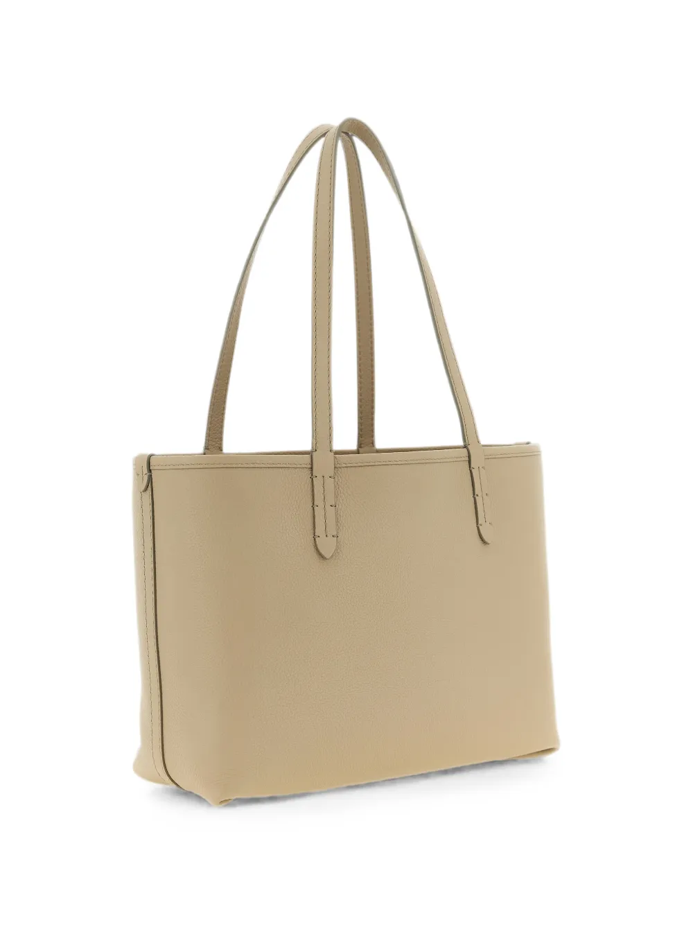 Burberry Bloomsbury Reversible Leather Tote Bag in Neutrals, view 3