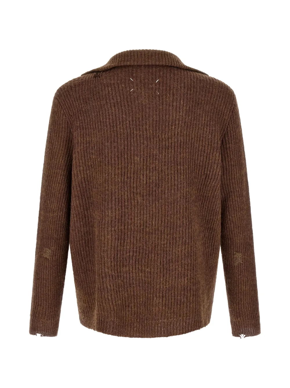 Maison Margiela Four Stitches sweater Bruin