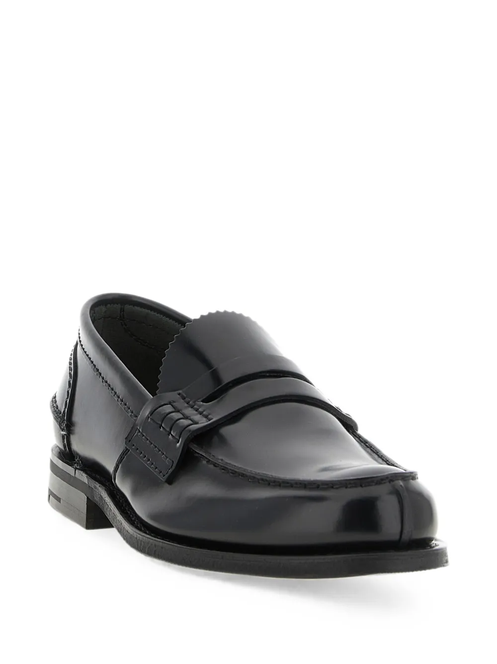 Church's Pembrey leather penny loafers Zwart
