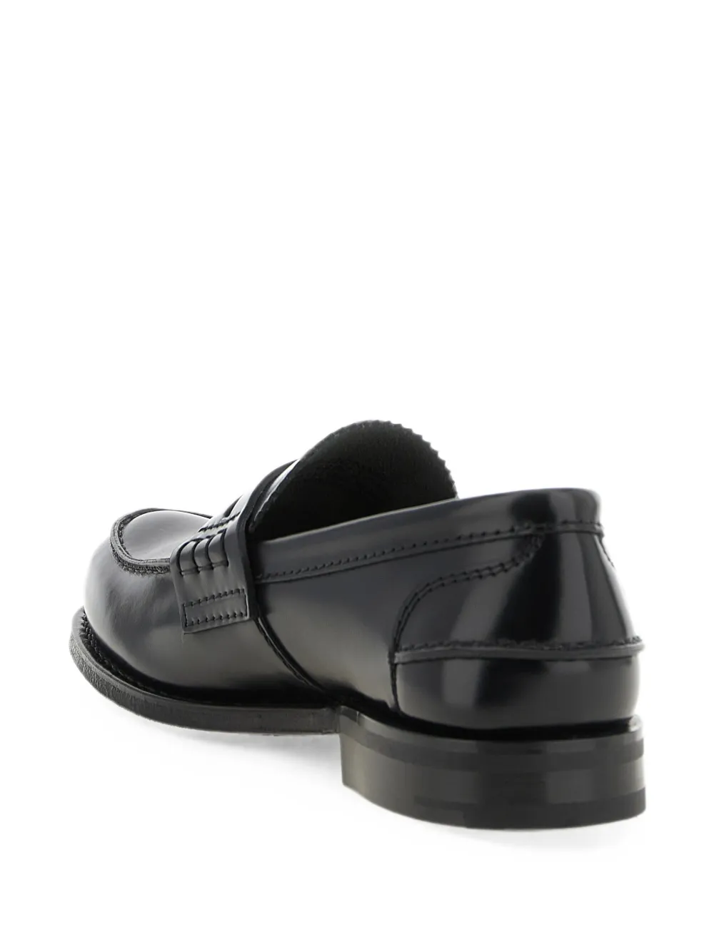 Church's Pembrey leather penny loafers Zwart