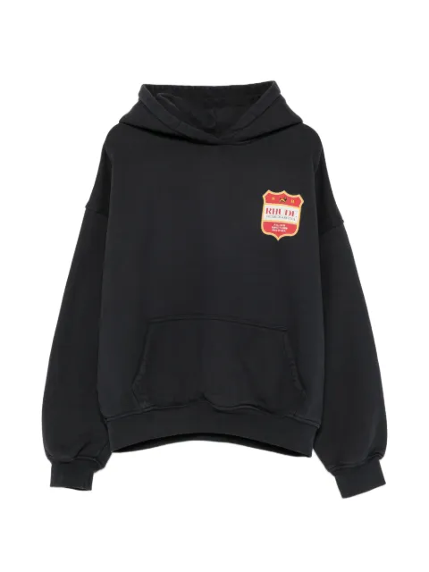 RHUDE logo-print hoodie