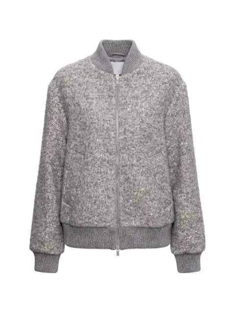 Peserico sequin-embellished bouclé jacket