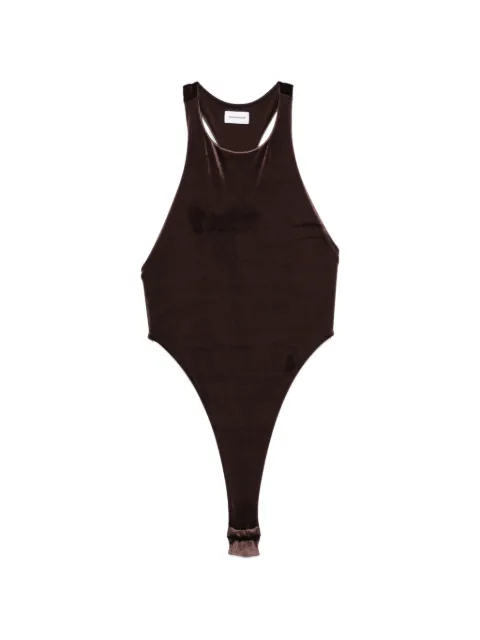THE ANDAMANE Fonda halterneck bodysuit