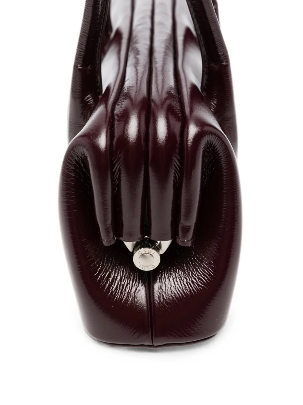 Osoi Mini Boat Wide Leather Shoulder Bag | Red | FARFETCH CA