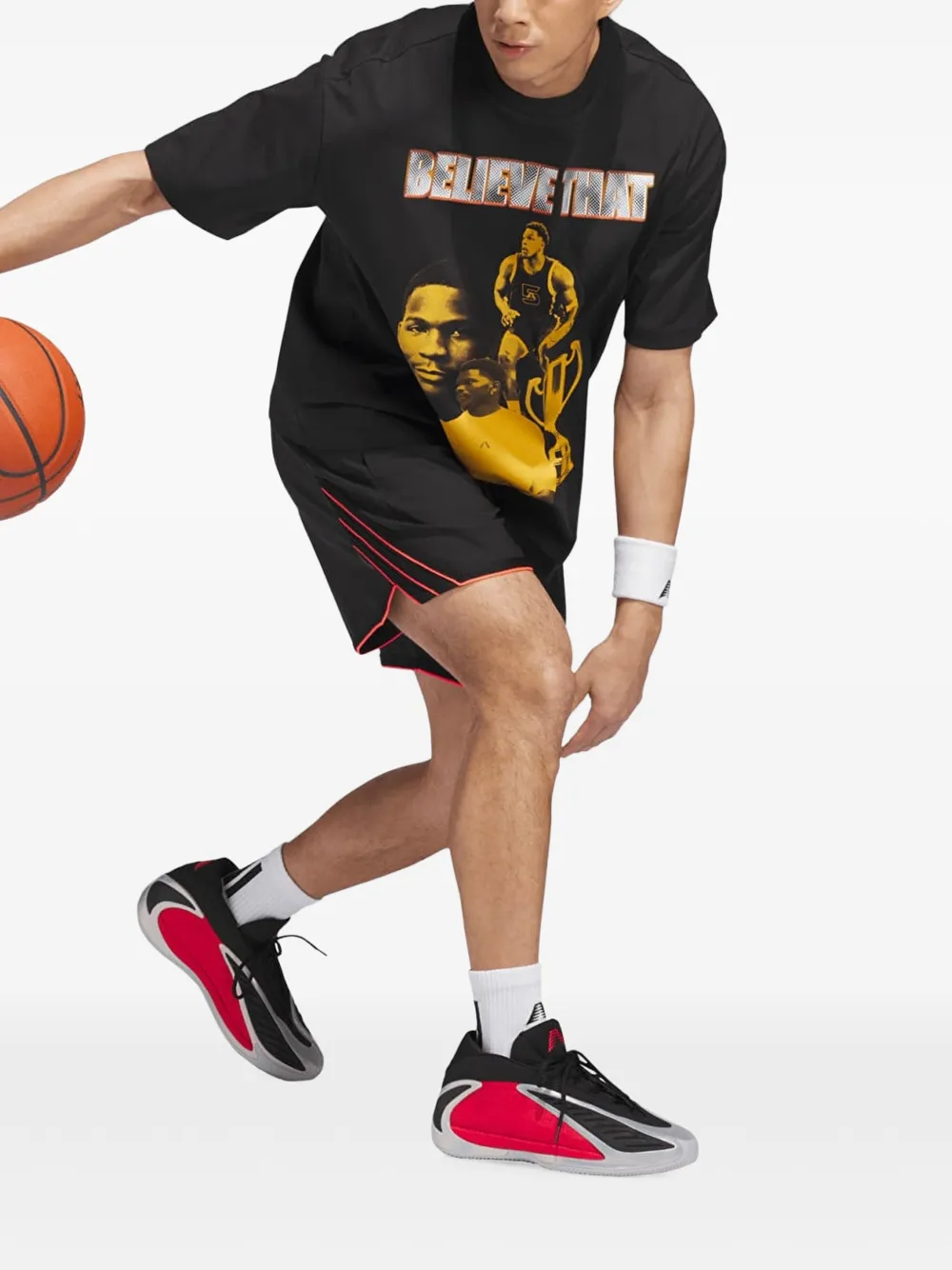 adidas Crazy Lite Anthony Edwards shorts Zwart
