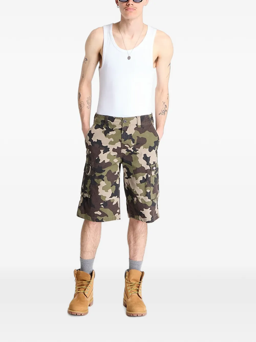 DICKIES Eagle Bend cargo shorts Groen