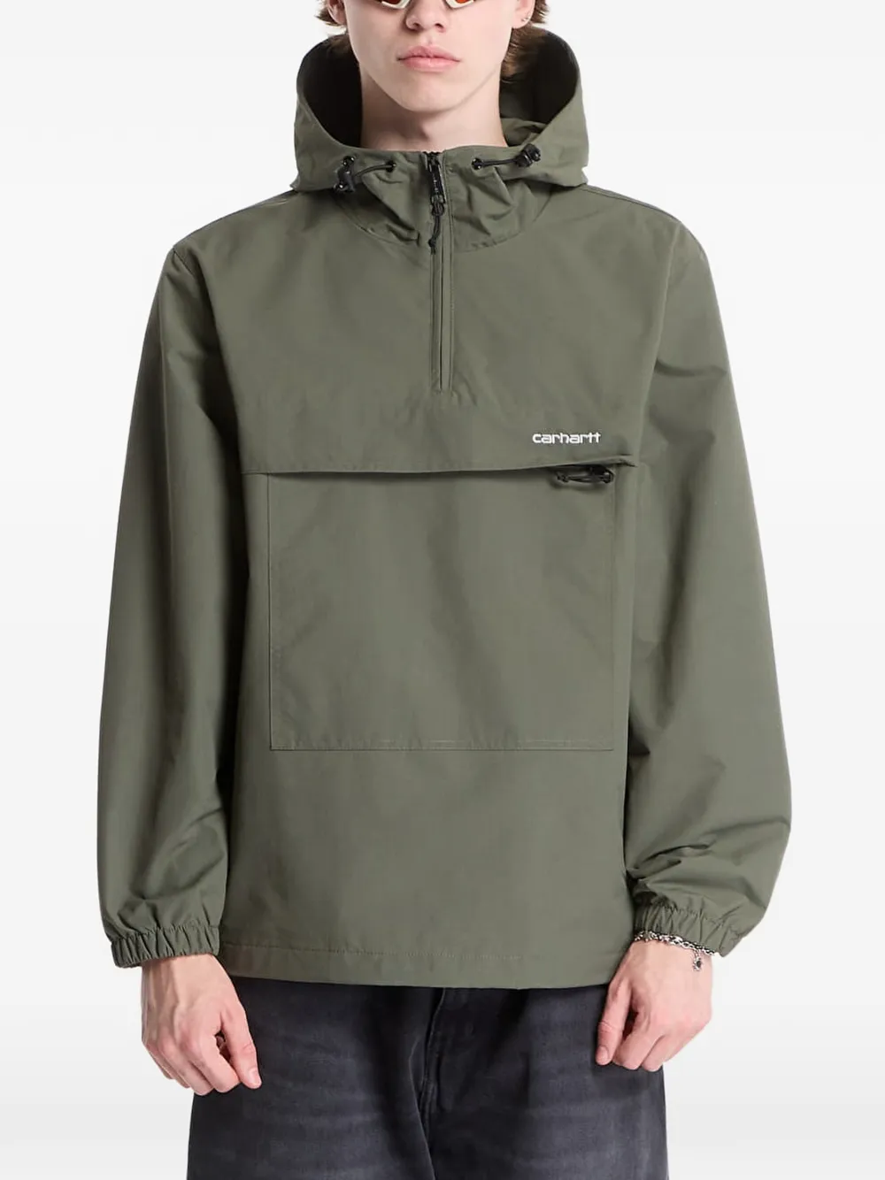 Carhartt WIP Windjack met capuchon Groen