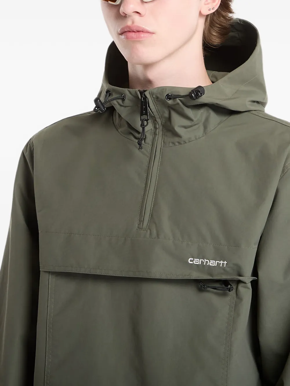 Carhartt WIP Windjack met capuchon Groen