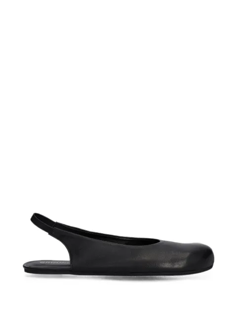 GROUNDIES Arc slingback pumps