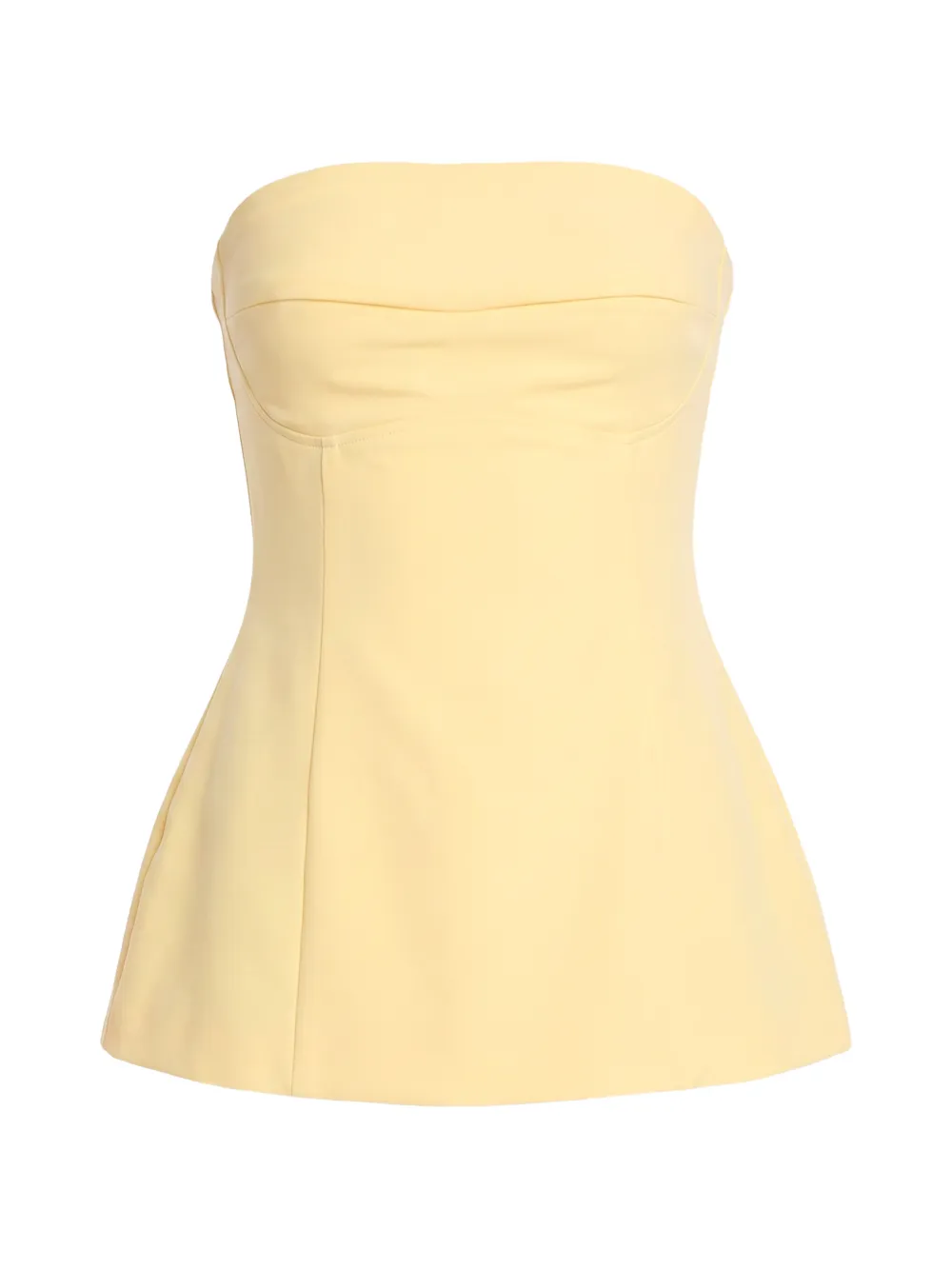 AXEL 113 Scarlett strapless top - Giallo