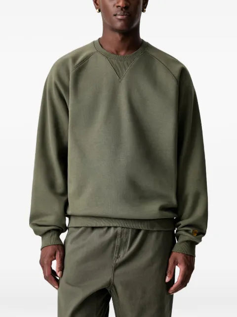 Carhartt WIP logo-embroidered raglan-sleeve sweatshirt