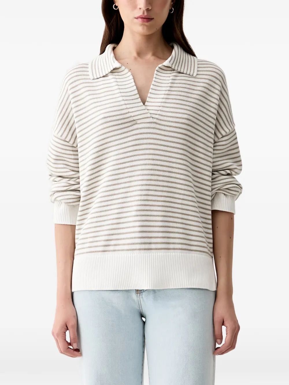 Barbour Aylesby cotton sweater - Weiß