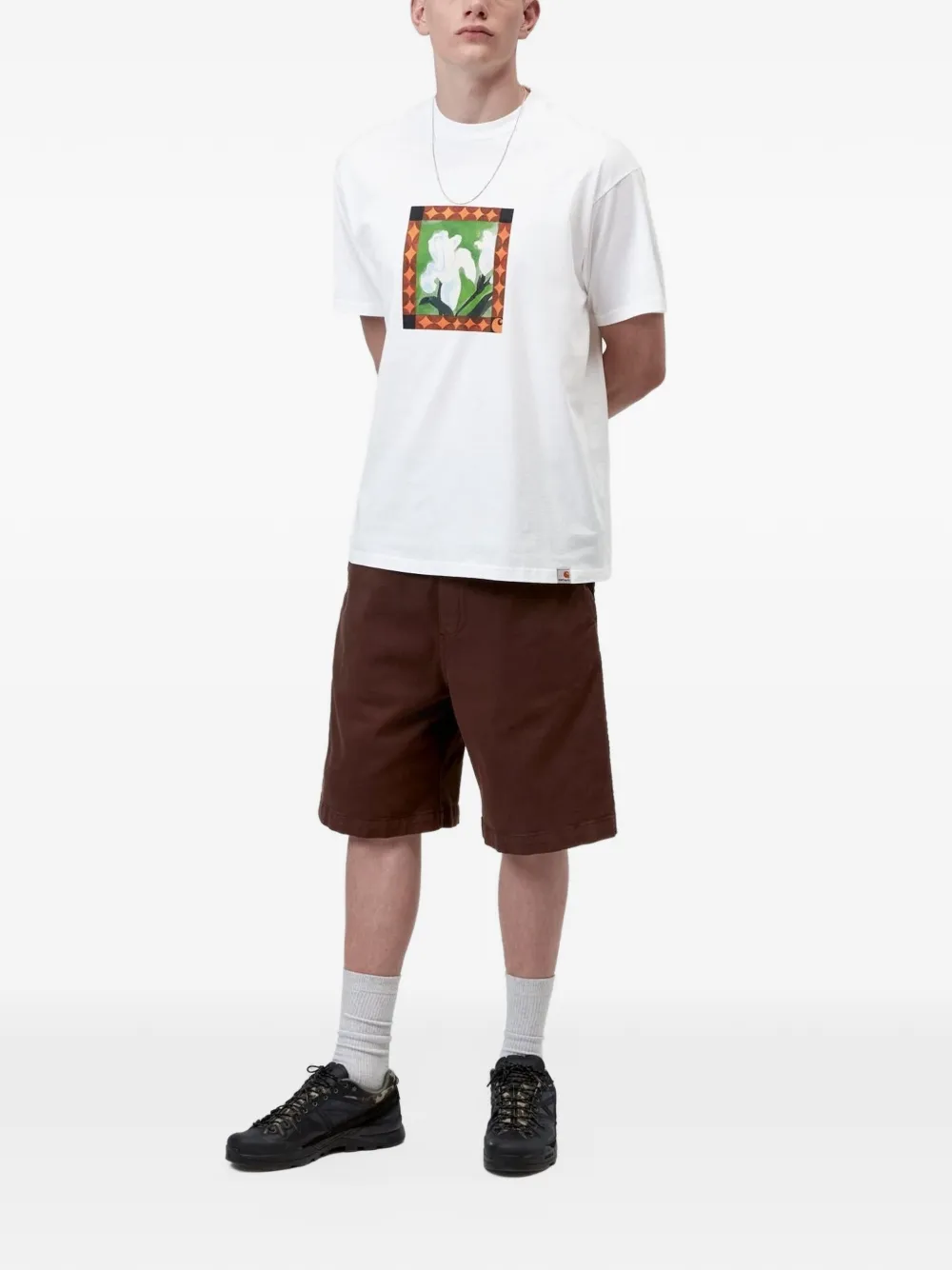Carhartt WIP T-shirt met grafische print Wit