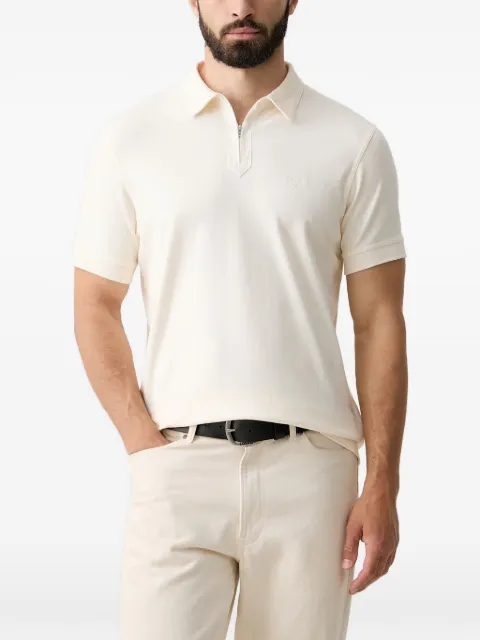 Barbour polo Crakehall en coton à fermeture zippée