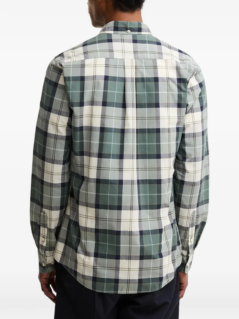Barbour Rawley geruit overhemd met lange mouwen Groen
