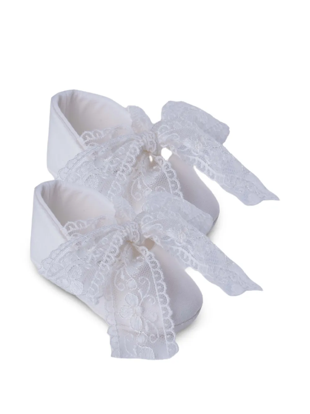 MARLU' couture Sneakers con fiocco - Bianco