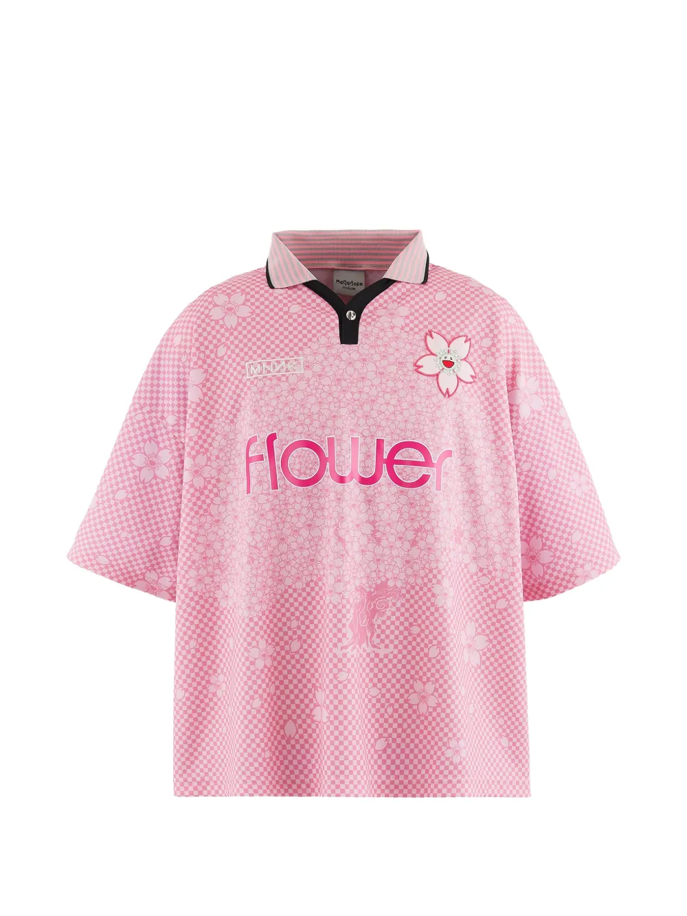 Takashi Murakami x Yuta Hosokawa Mononoke Made T-Shirt mit Blumenprint - Rosa