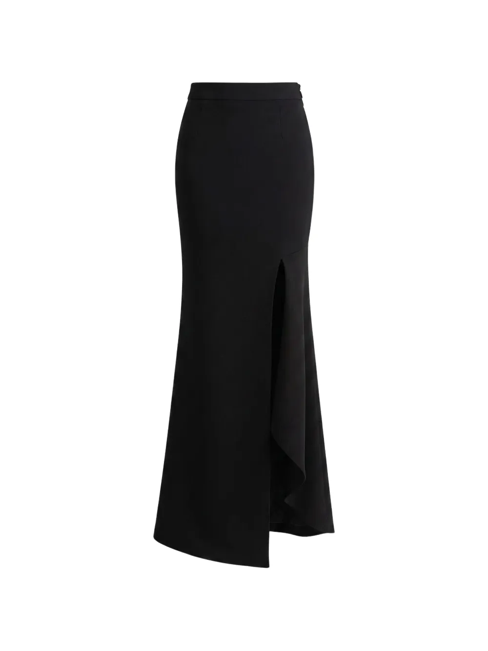 Gemy Maalouf ruffled slit skirt