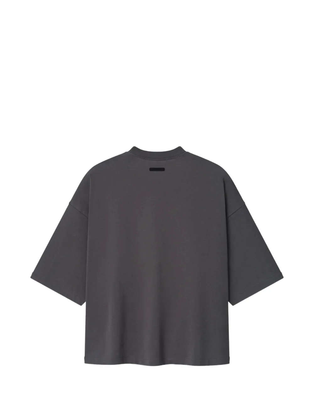 FEAR OF GOD ESSENTIALS Merch Tee logoprint T-shirt met verlaagde schouders Grijs