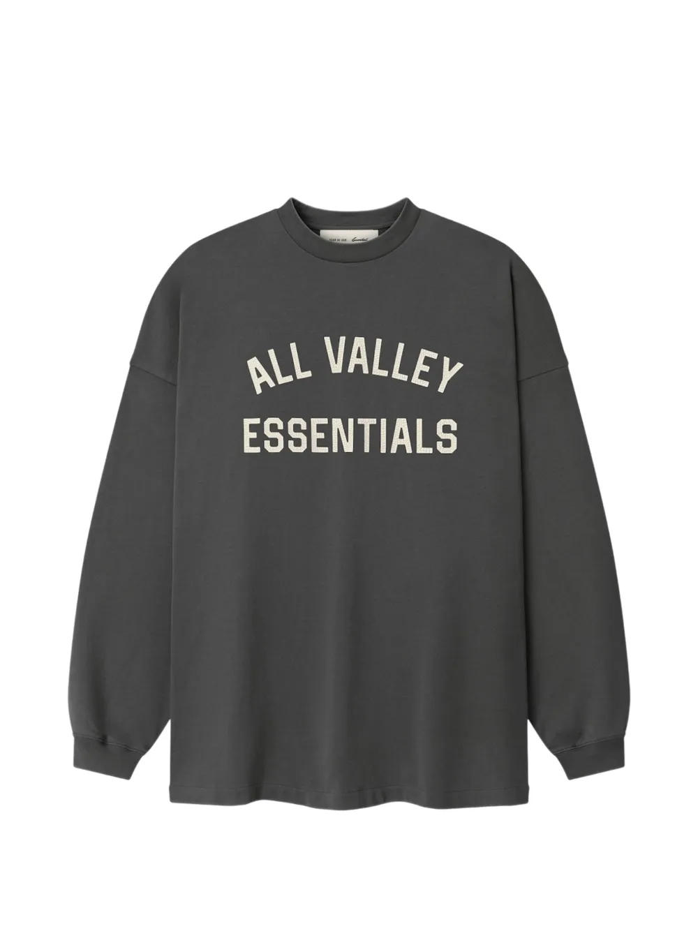 FEAR OF GOD ESSENTIALS Merch logo-print long-sleeve T-shirt - Grigio