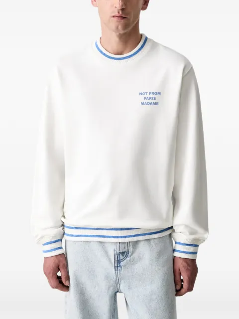 Drôle De Monsieur Sport Slogan sweatshirt