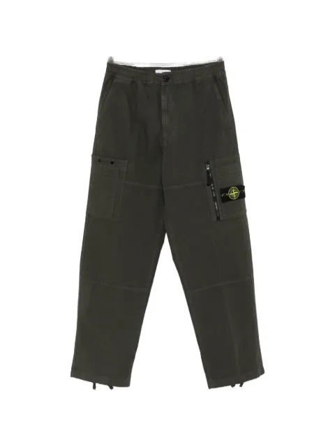 Stone Island logo-patch cargo pants