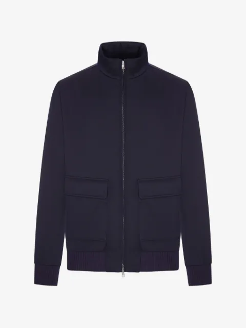 Herno high-neck zip-up jacket
