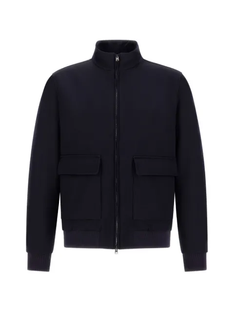 Herno high-neck zip-up jacket