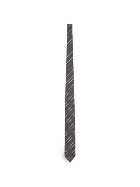 Lardini striped silk tie