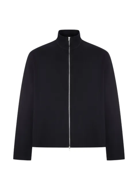 OUR LEGACY Shrunken zip-up funnel-neck sweater