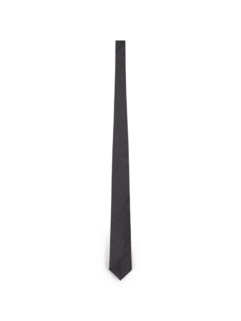 Lardini polka-dot silk tie