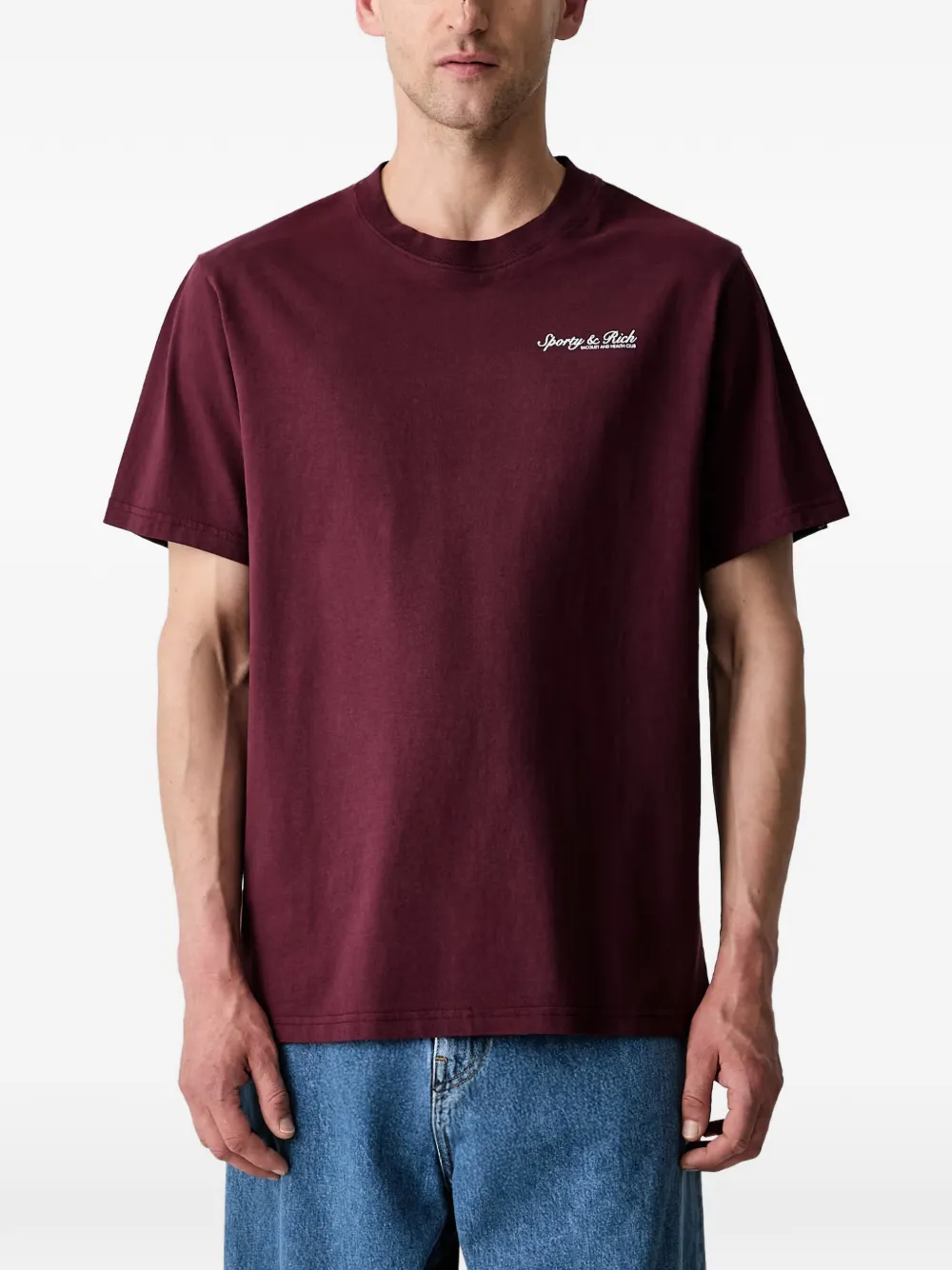 Sporty & Rich Syracuse T-shirt - Rot