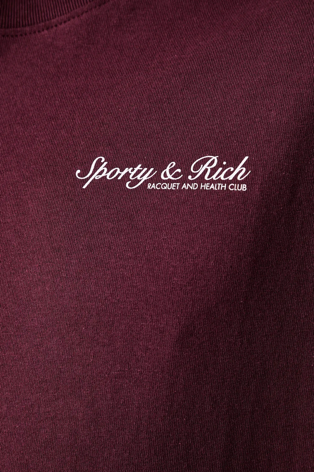 Sporty & Rich Syracuse T-shirt Rood