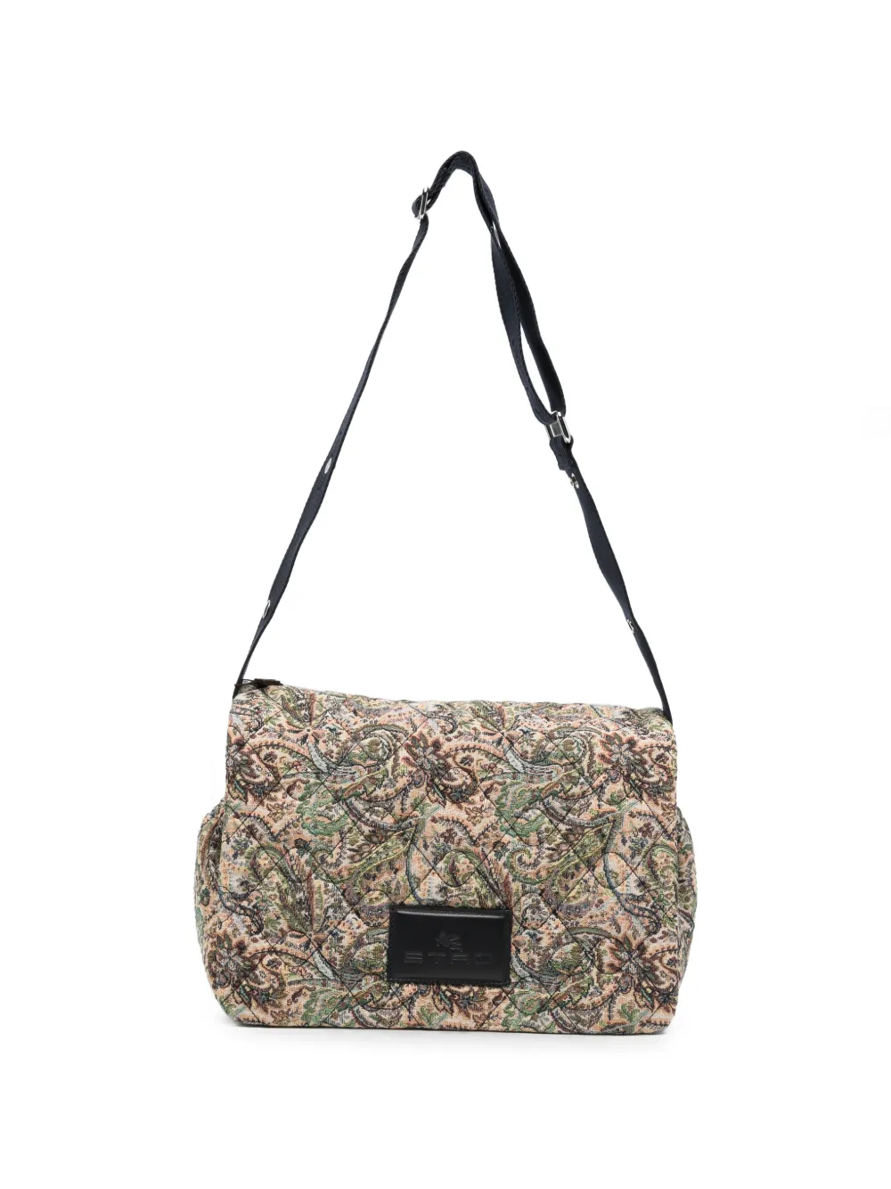 ETRO KIDS logo-patch changing bag - Nude