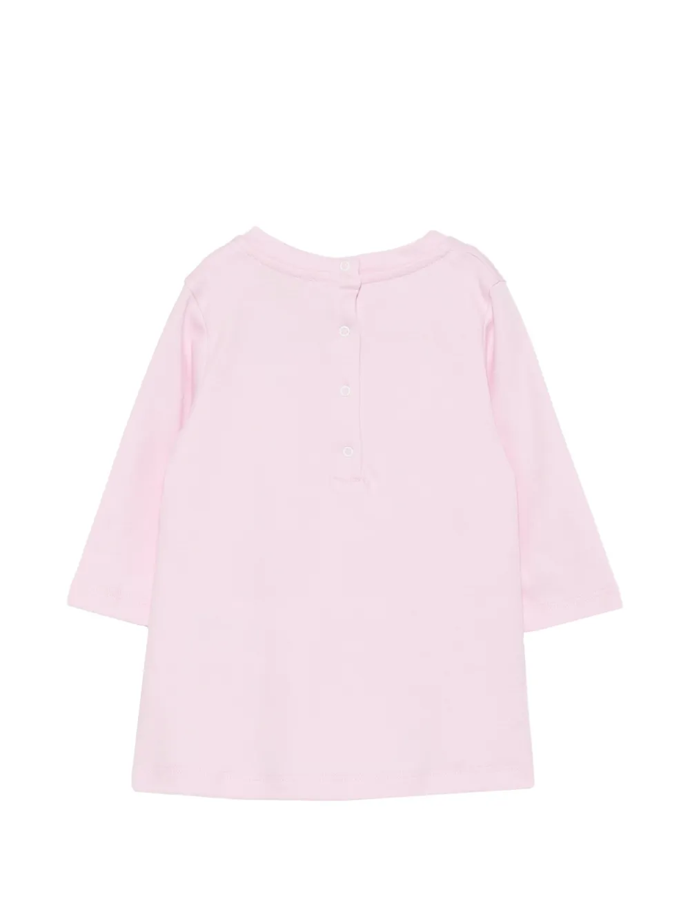 PUCCI Junior Jurk met ruches en lange mouwen Roze