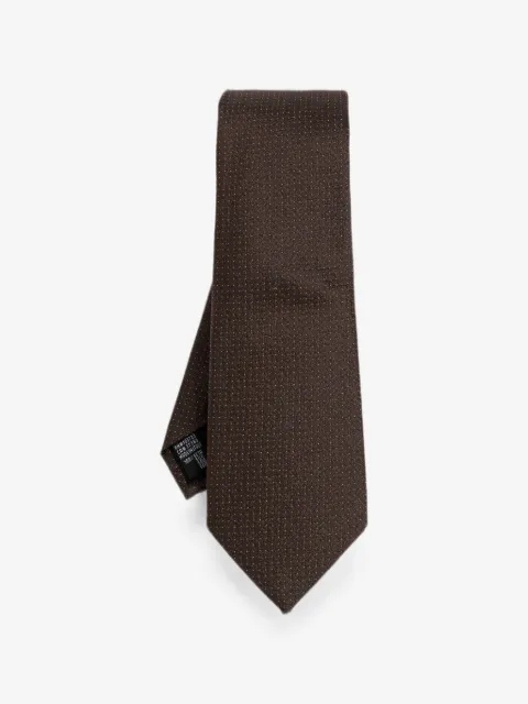Giorgio Armani micro-pattern tie