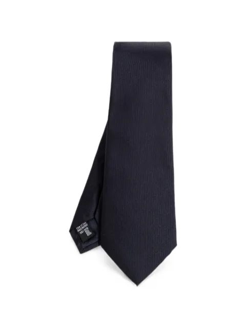 Giorgio Armani corbata con logo bordado
