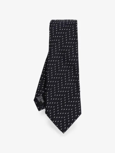 Giorgio Armani polka-dot-pattern tie