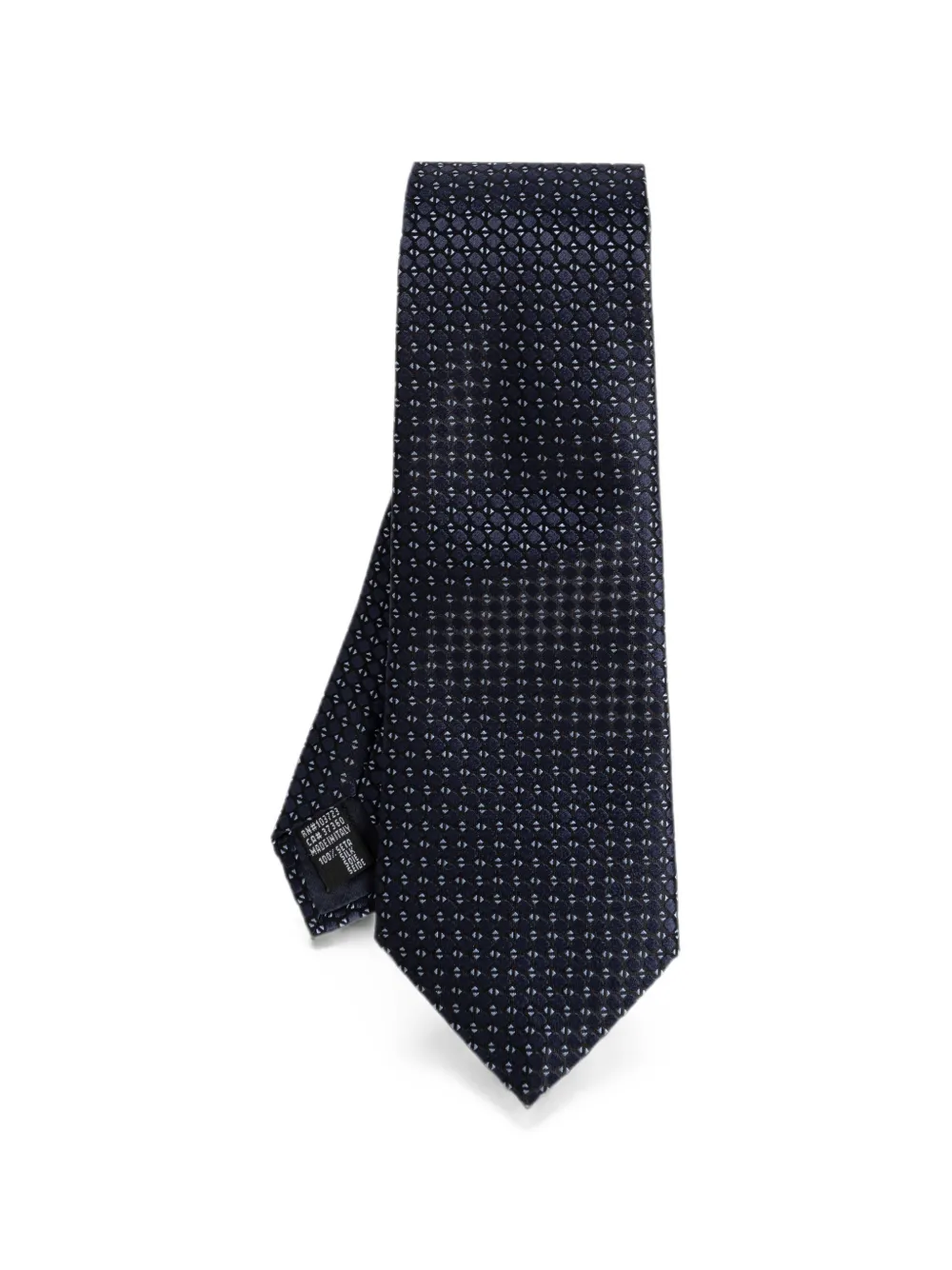 Giorgio Armani geometric-pattern tie | azul | Image 1