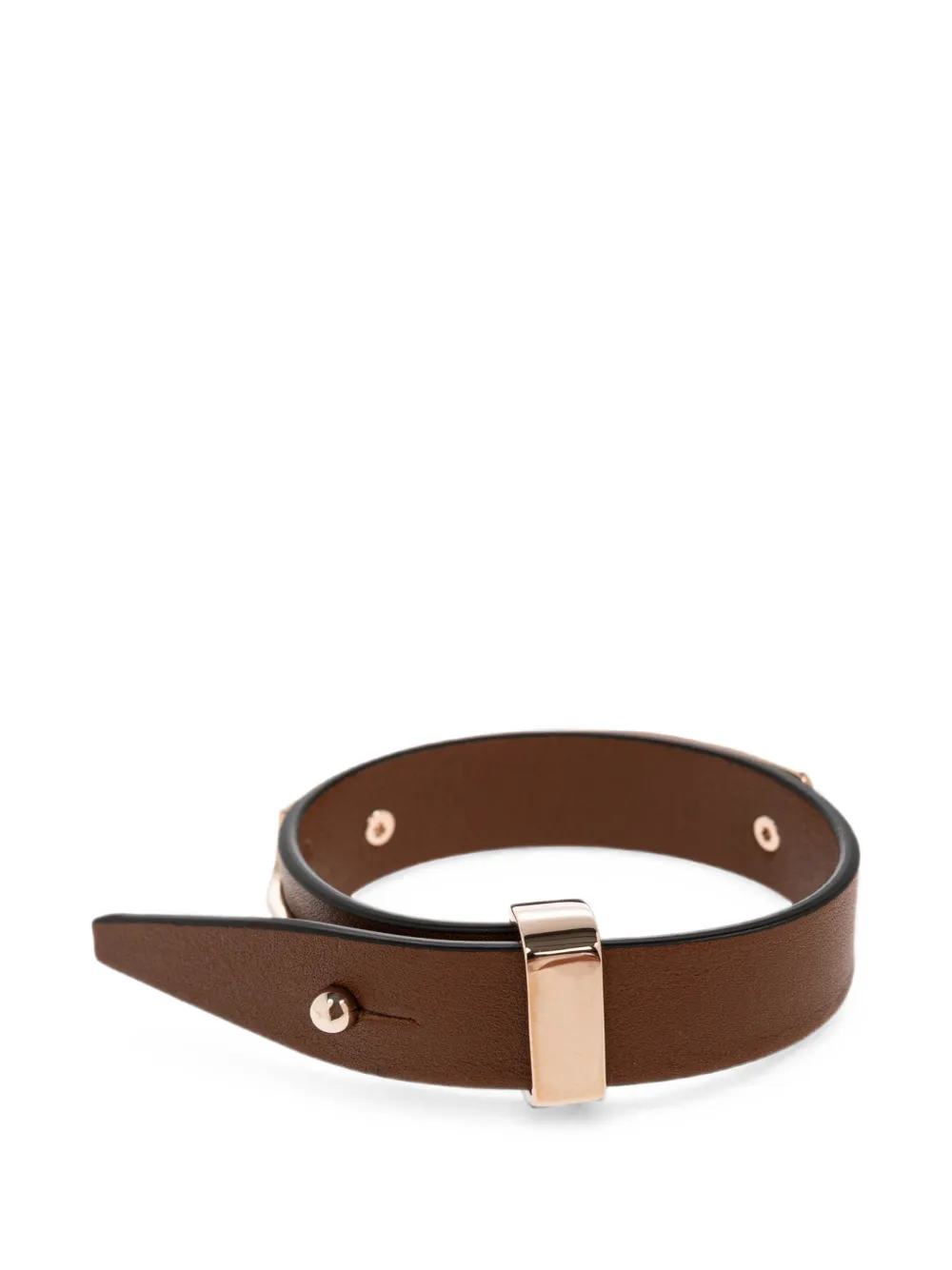 Max Mara Bracciale Agia in pelle - Rosa