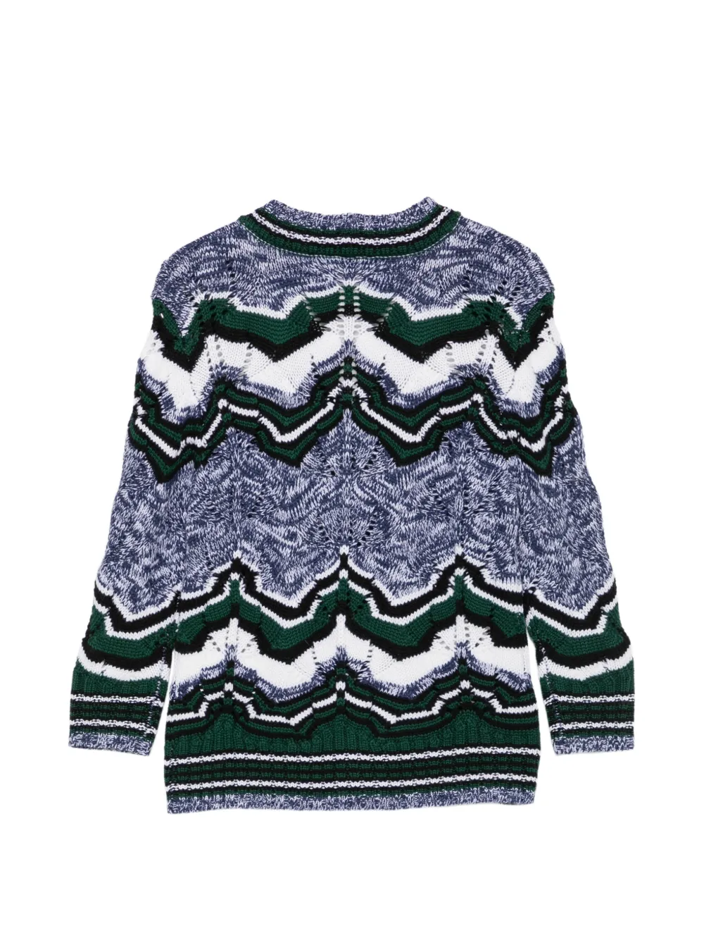 Missoni Kids Vest met V-hals Blauw
