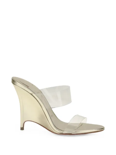 Christian Louboutin sandalias Solo Zee transparentes con cuña